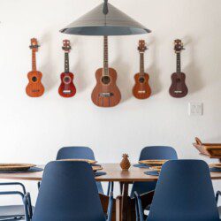 Modern Dining Room Set With Pendant Light